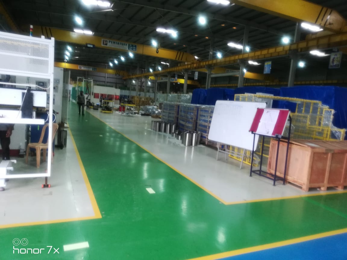 Epoxy Cementitious Flooring
            